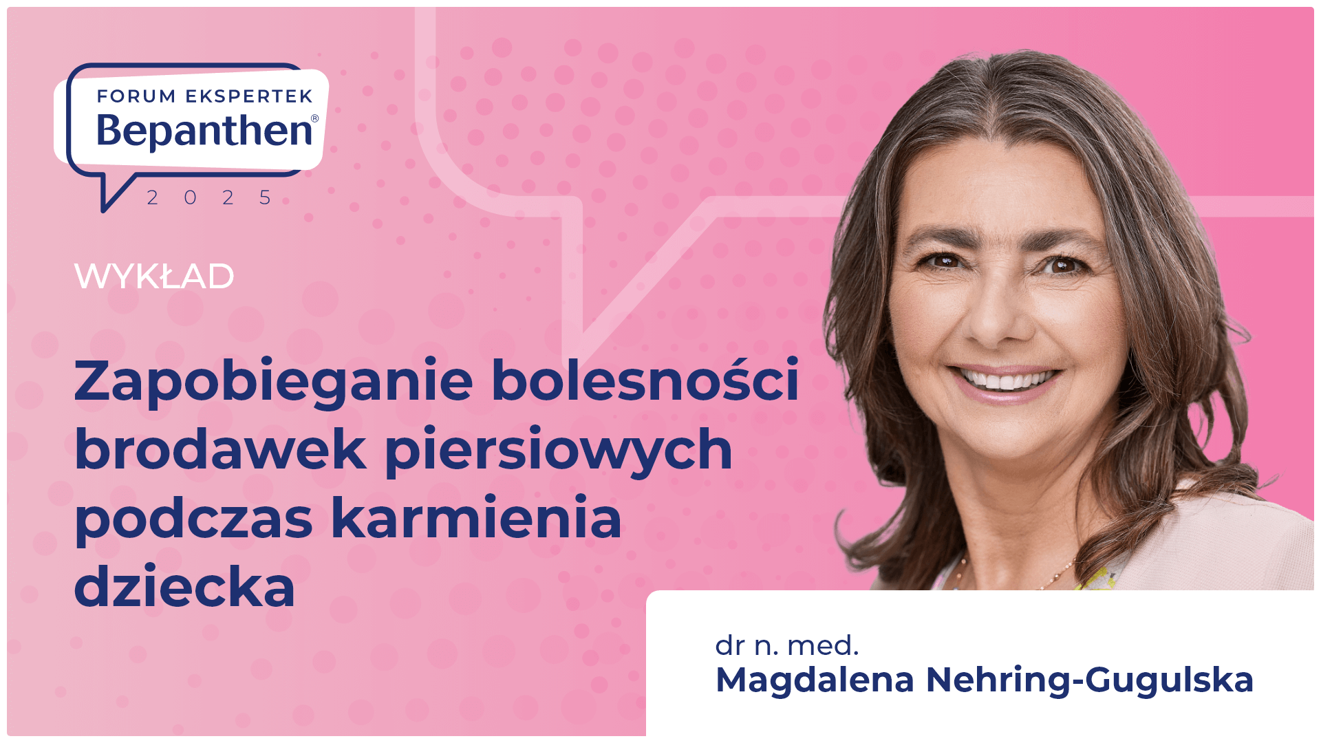 Wykład pozwala lepiej zrozumieć funkcjonowanie skóry brodawki i otoczki piersi, a także odkrywa wyjątkowe mechanizmy ochronne gruczołu piersiowego. Dowiesz się, jak prawidłowo oceniać i różnicować przyczyny bólu, a także jak skutecznie wspierać matki w bezpiecznym oraz bezbolesnym karmieniu.